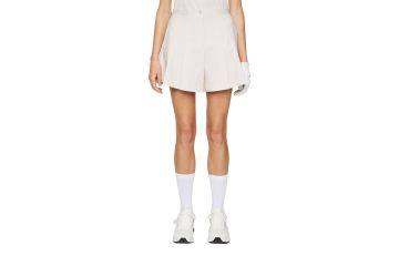 J.Lindeberg HW24 Da Shorts Arella Pleated Creme 26