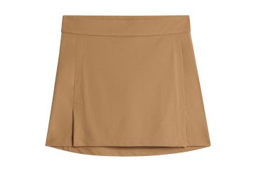 J.Lindeberg FS25 Da Skort Amelie Mid Braun L