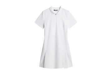 J.Lindeberg FS25 Da Kleid Kanai Weiß XS