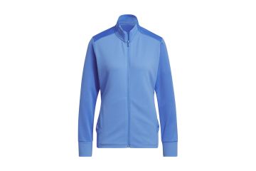 adidas FS23 Da Jacke Midlayer Textured Full Zip Hellblau M