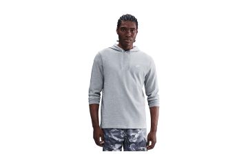 Nike HW25 Hr Hoodie Sportswear Club Knit Hellgrau S