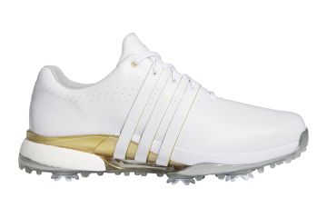 adidas Hr Golfschuhe Tour360 24 Weiß/Gold 43 ⅓ (UK 9)