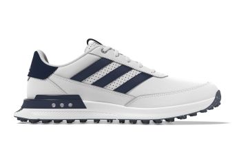 adidas Hr Golfschuhe S2G SL Leather Weiß/Navy 40 (UK 6.5)