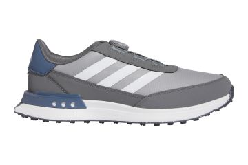 adidas Hr Golfschuhe S2G SL Leather BOA Grau/Weiß/Blau 40 ⅔ (UK 7)