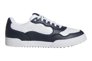 adidas Hr Golfschuhe Retrocross 25 Weiß/Navy 42 (UK 8)