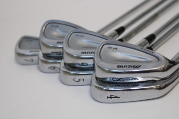 Mizuno MP 60 Eisensatz 4-PW Regular Stahl Linkshand