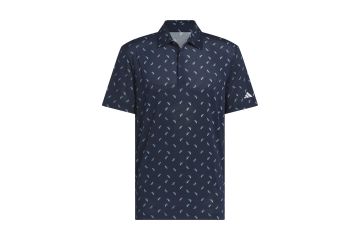 adidas FS25 Hr Polo Ultimate365 Printed Mesh Navy M