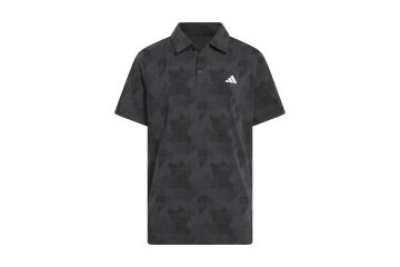 adidas FS25 Ki Polo Printed Scripted Schwarz/Anthrazit 140 