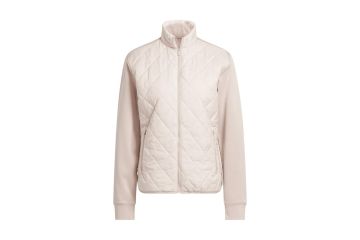 adidas HW25 Da Jacke Ultimate365 Quilted Full-Zip Creme S