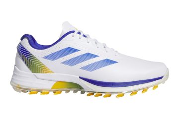 adidas Hr Golfschuhe Adizero ZG JS1897 Weiß/Blau/Gelb 42 (UK 8)
