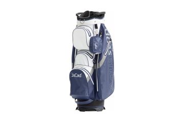 JuCad Cartbag Aquastop Plus JBAP-WB Navy/Weiß