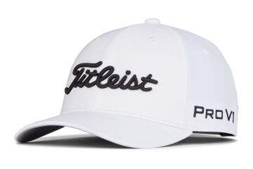Titleist Cap Tour Performance Junior Weiß/Schwarz