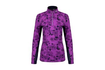 KJUS FS24 Da Midlayer Sunshine Printed HZ Lila/Navy 34