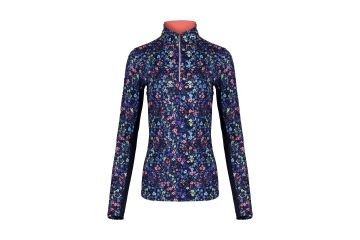KJUS FS25 Da Midlayer Sunshine Printed HZ Navy/Bunt 40