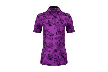 KJUS FS24 Da Polo Enya Printed Lila/Navy 34