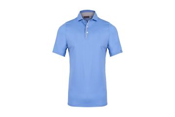 KJUS FS25 Hr Polo Andrews Cooling Blau 50