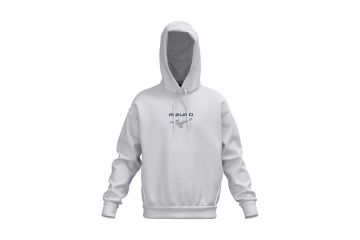 Mizuno HW24 Hr Hoodie Athletics Graphic Offwhite/Navy M