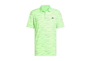 adidas HW25 Hr Polo Ultimate365 Mesh Glimmer Print Lime S