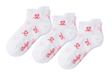 Daily Sports Da Socken Heart 3er Pack Weiß 39-42