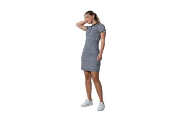 Daily Sports FS24 Da Kleid Kyoto Schwarz/Weiß XL