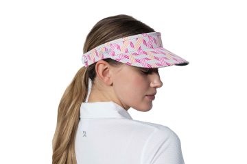 Daily Sports FS24 Da Visor Perugia Pink/Orange/Weiß Onesize