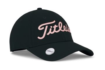 Titleist Cap Players Performance Ballmarker Damen Dunkelgrün/Rosa