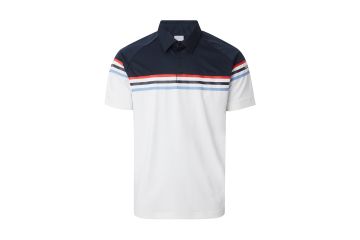 Cross FS24 Hr Polo Vert Weiß/Navy XXL