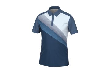 Galvin Green FS24 Hr Polo Macoy Navy/Hellblau/Weiß M