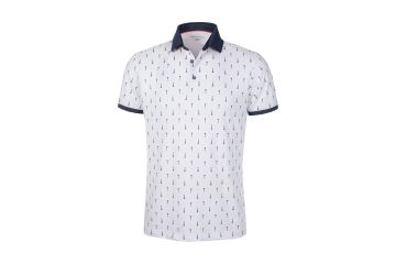 Galvin Green HW23 Hr Polo Manolo Weiß/Navy XXL