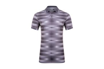 KJUS Hr Polo Spot Printed Grau/Weiß M
