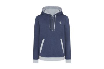 Original Penguin HW25 Hr Hoodie Colour Block Navy/Hellgrau S