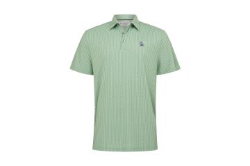 Original Penguin FS23 Hr Polo Pete Print Grün S