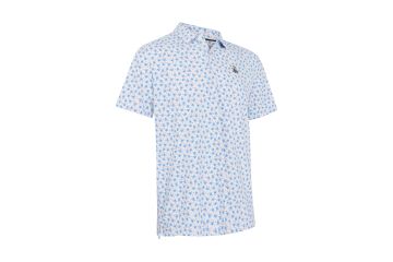 Penguin Octopus Print Poloshirt