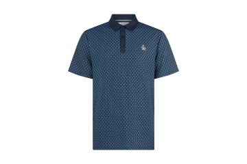 Original Penguin FS25 Hr Polo Pete's Tee Time Navy S
