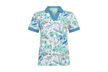 Original Penguin FS25 Da Polo Palm Springs Bunt XS
