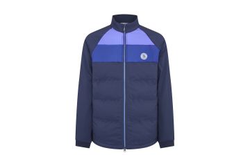 Original Penguin HW24 Jacke Mixed Media Colour Blocked Navy XL
