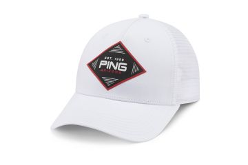 Ping Cap Diamond Trucker P03747-002 Weiß