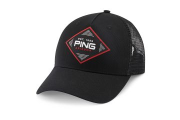 Ping Cap Diamond Trucker P03747-060 Schwarz