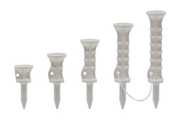 SpineTee Par Stufentee verschiedene Längen - Weiß (10er Set)