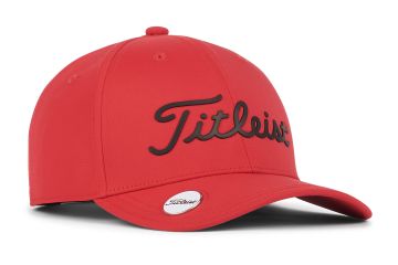 Titleist Cap Players Performance Ballmarker Rot/Schwarz