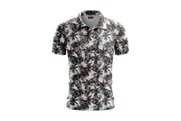 Golf Rowdies Cool Pineapple Poloshirt