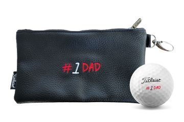 Titleist Pro V1 #1 DAD Golfbälle Geschenkset Weiß 6-Pack