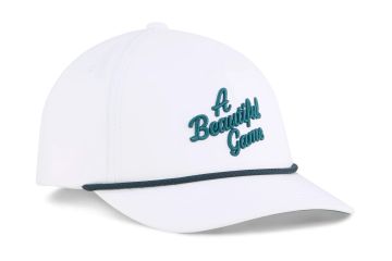 Puma Hr Cap Beautiful Game Weiß/Türkis