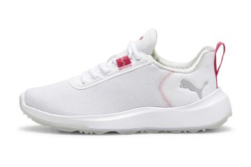 Puma Ki Golfschuhe Fushion Crush Sport Weiß/Rosa 35 ½ (US 4)
