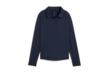 Puma You-V Langarm Poloshirt