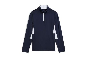 Puma FS25 Ki Midlayer Pure 2.0 1/4 Zip Navy/Weiß 116