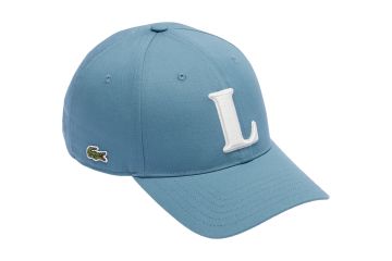 Lacoste Unisex Cap 3D Stick Blaugrau M