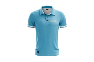 Golf Rowdies Hr Polo Selling RLX Hellblau S
