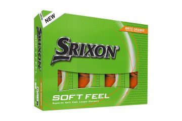 Srixon Soft Feel Brite 2025 Golfbälle Orange 12-Pack
