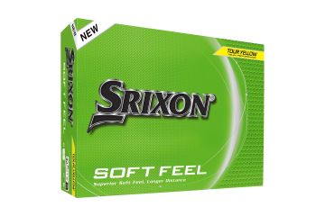 Srixon Soft Feel 2025 Golfbälle Gelb 12-Pack